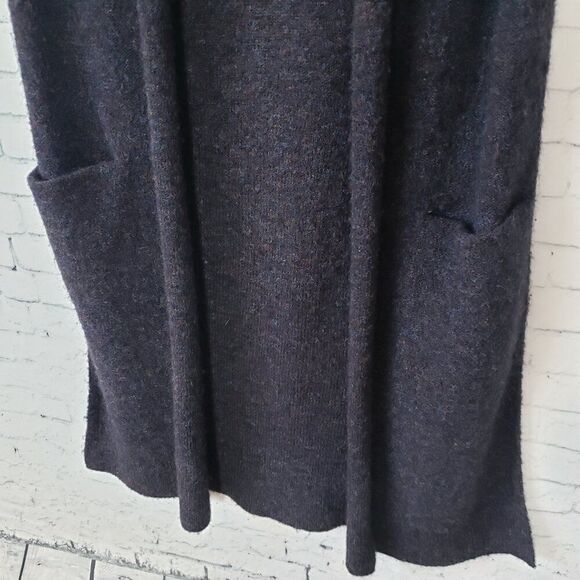 Aritzia Wilfred Dunkirk Long Line Sweater Vest Size XXS Italian Yarn Mohair Wool - Picture 2 of 7